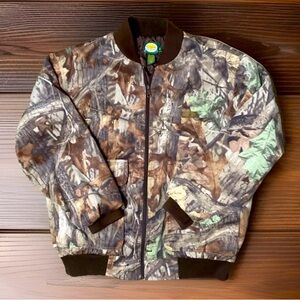 Cabelas Insulated  Hunting Coat  Advantage Timber Size Large